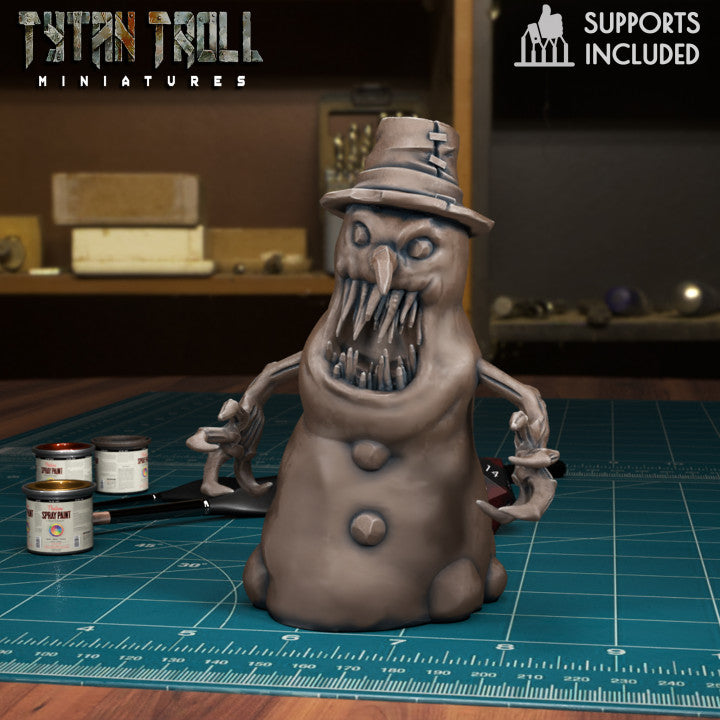 Snowman 04 by Tytan Troll Miniatures