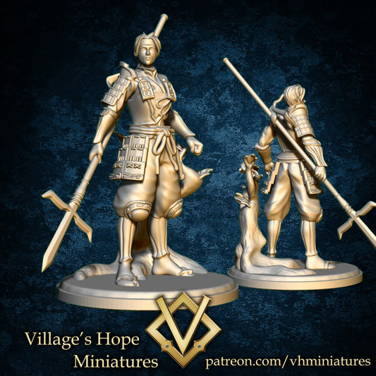 Elite Spear Samurai by Village's Hope Miniatures