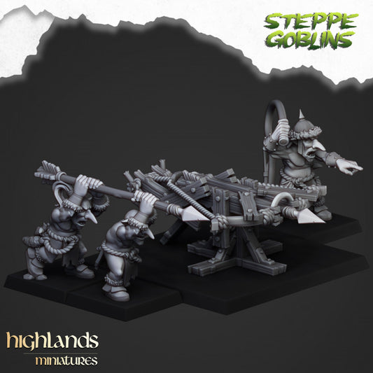 Steppe Goblin Big Crossbow - Highlands Miniatures