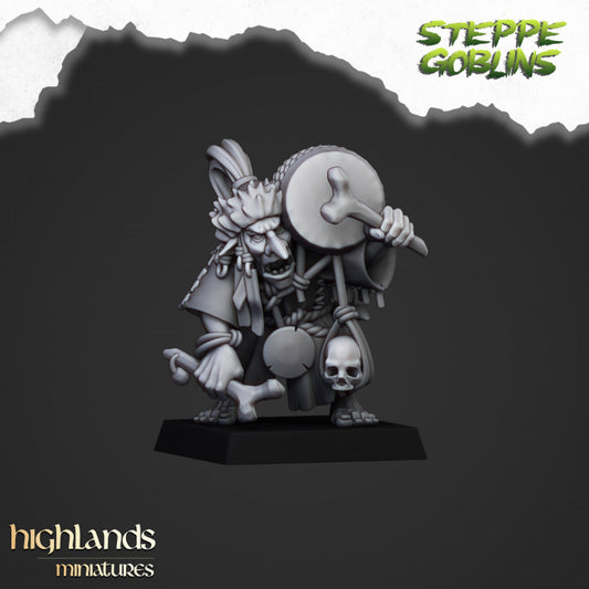 Steppe Goblin Shaman - Highlands Miniatures