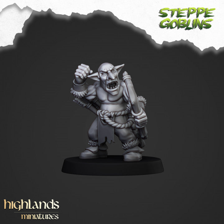 Steppe Goblin with bows- Highlands Miniatures