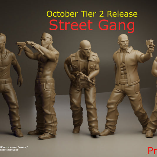 Wargames - Street Gang by TurnBase Miniatures