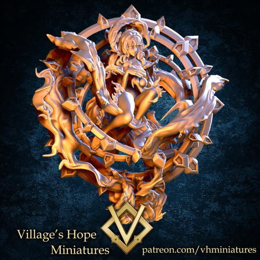 Avatar Of Sun Goddess by Village's Hope Miniatures