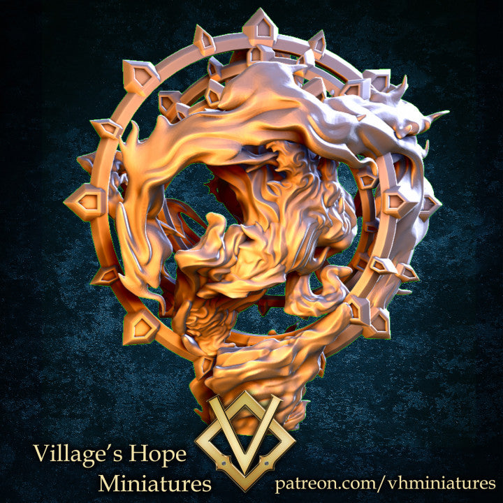 Avatar Of Sun Goddess by Village's Hope Miniatures