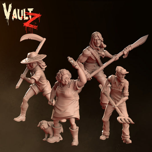 Survivor Pack [Hunter Tier] by Vaultz Miniatures