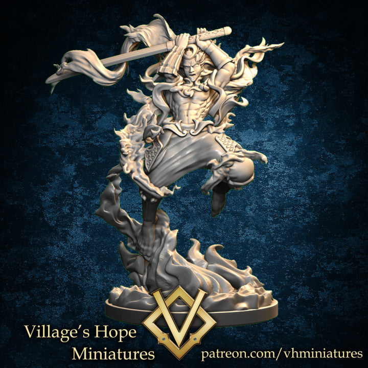 Susanoo No Mikoto, The Storm God by Village's Hope Miniatures