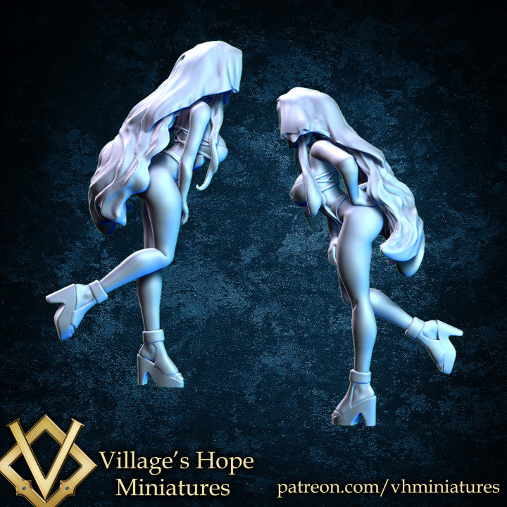 Priestess Girl Beach Swimsuit by Village's Hope Miniatures