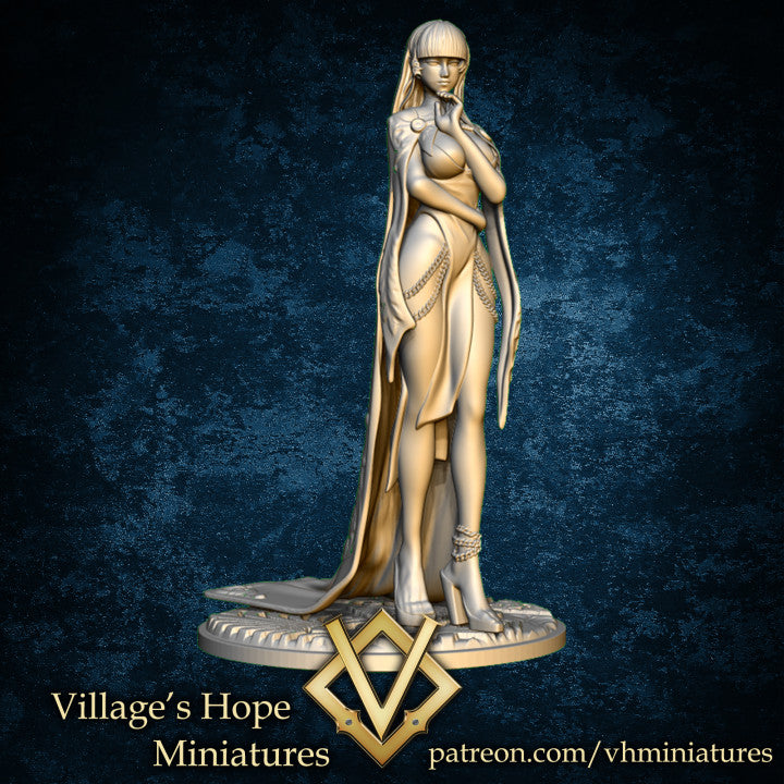 Sexy Guild Mate Series No. 6 Elegant Lady by Village's Hope Miniatures