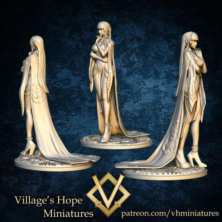 Sexy Guild Mate Series No. 6 Elegant Lady by Village's Hope Miniatures