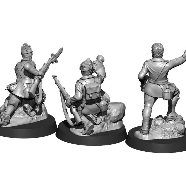 SCW: LA LEGIÓN (I) COMMAND by Baraka Wargames and Miniatures