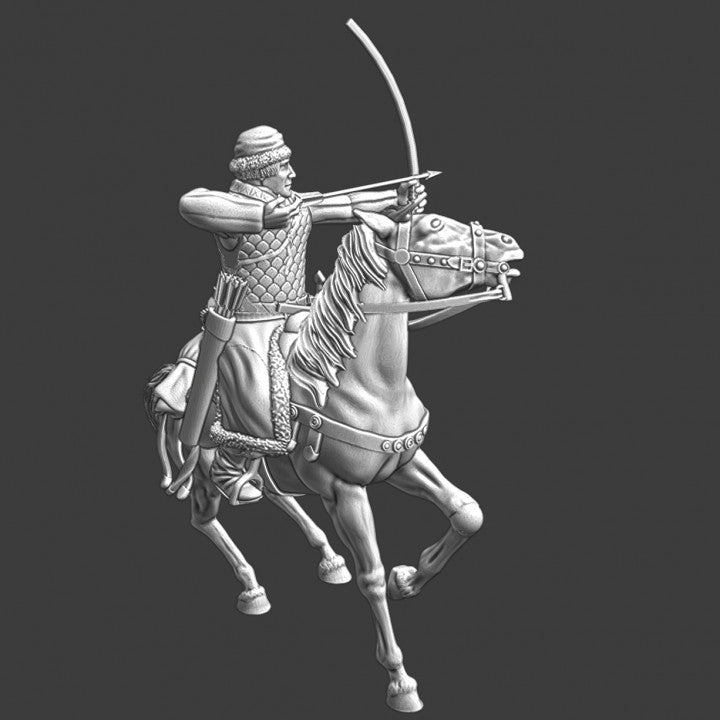 Medieval Teutonic Auxiliary mounted archer