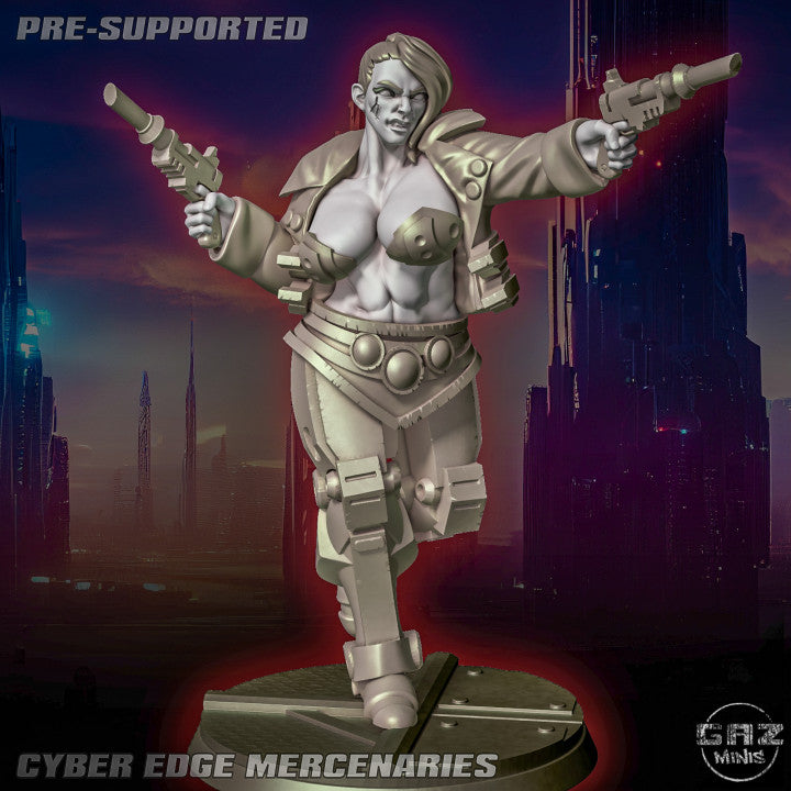 Dorlio - Cyber Edge Mercenary by Gaz Minis.