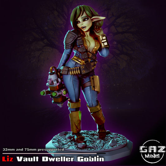 Vault Dweller Goblin by Gaz Minis