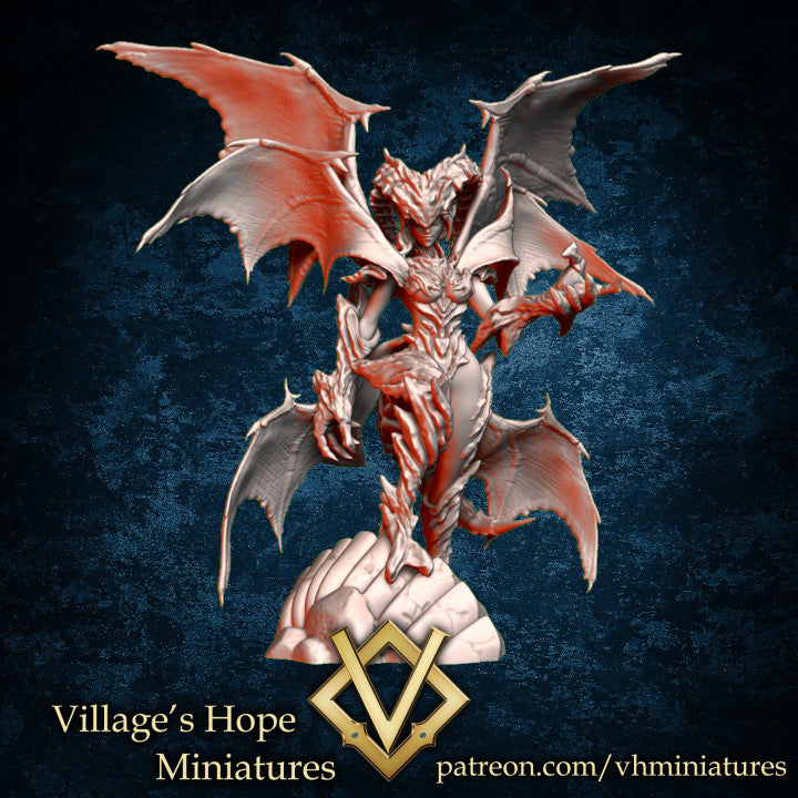 Tiamat Mother Of Dragons by Village's Hope Miniatures