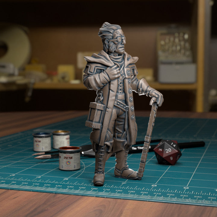 Rudolph Van Richten by Tytan Troll Miniatures