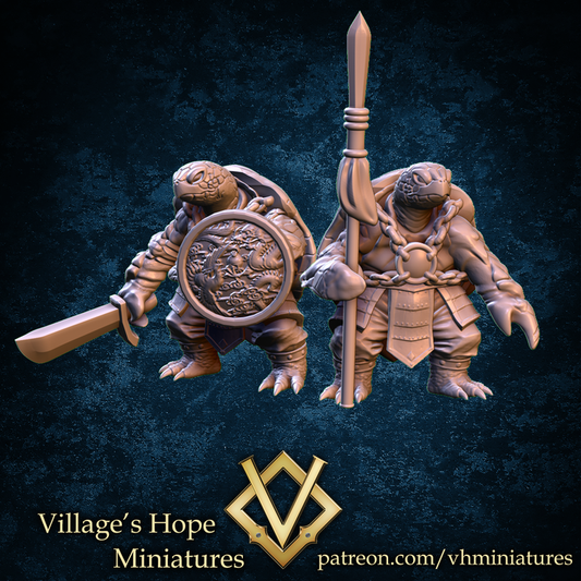 Turtle Guard by Village's Hope Miniatures