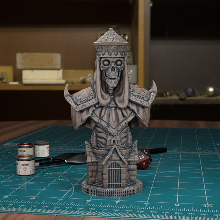 Undead Chess Bishop by Tytan Troll Miniatures