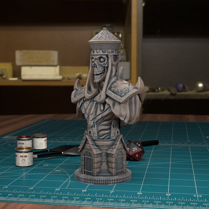 Undead Chess Bishop by Tytan Troll Miniatures