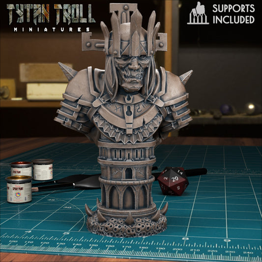 Undead Chess King by Tytan Troll Miniatures