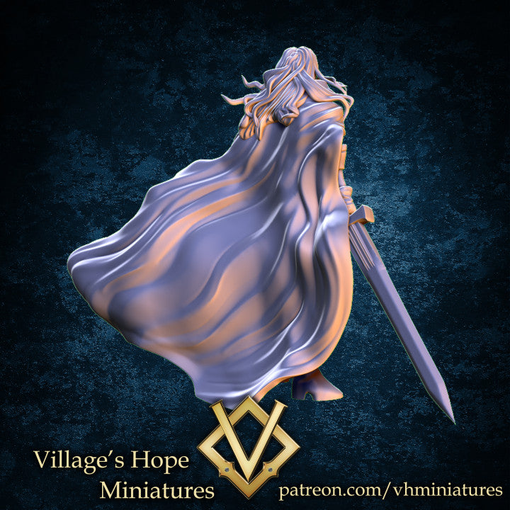 Vampire Hunter Sword Master by Village's Hope Miniatures