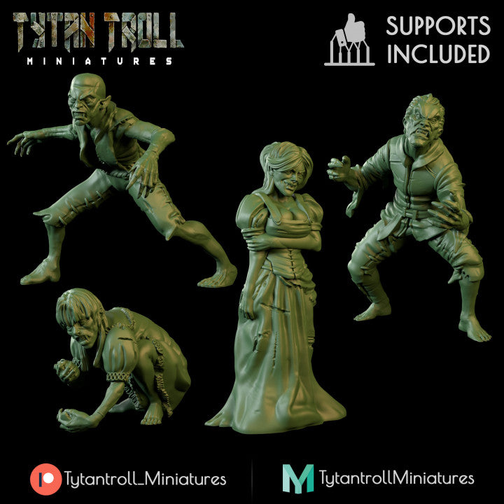 Vampire Spawn Bundle by Tytan Troll Miniatures