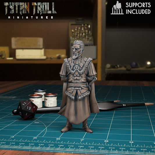 Vargas Mayor Baron by Tytan Troll Miniatures