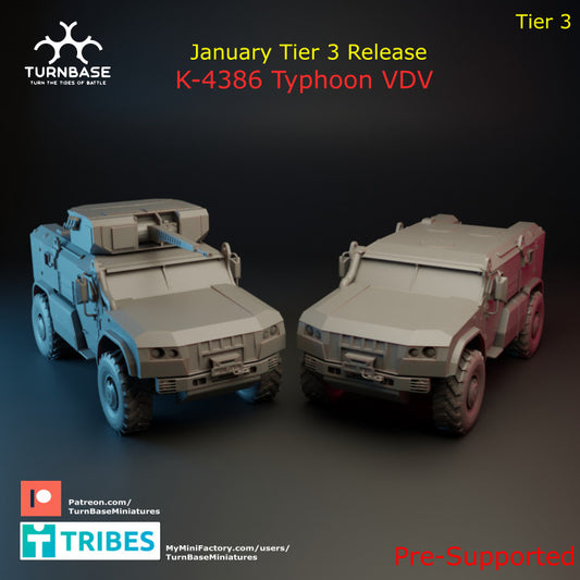 Wargames - K-4386 Typhoon VDV by TurnBase Miniatures