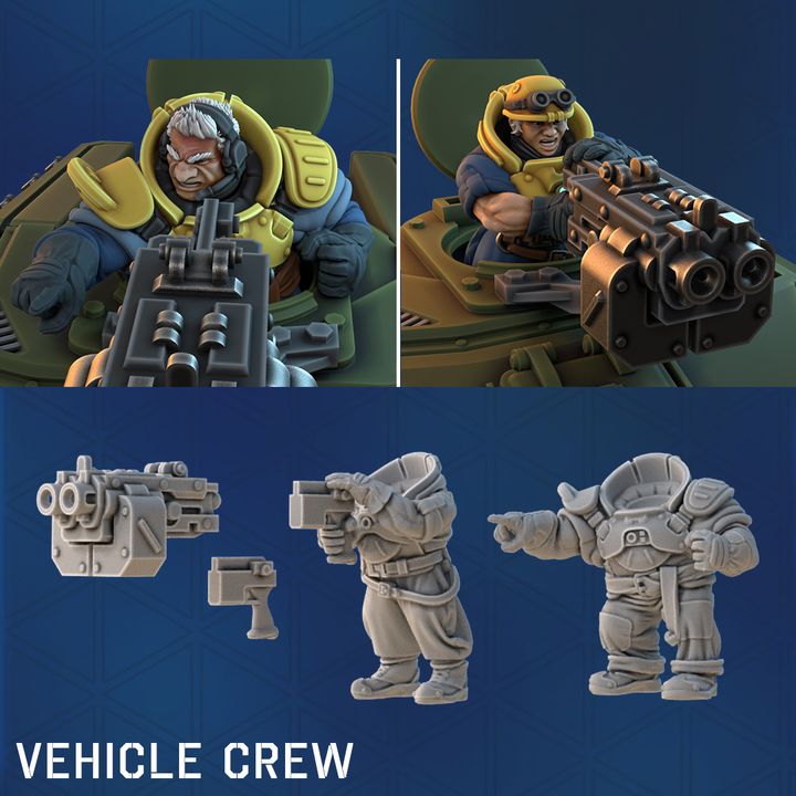 Vehicle Crew by Treadhead Rad