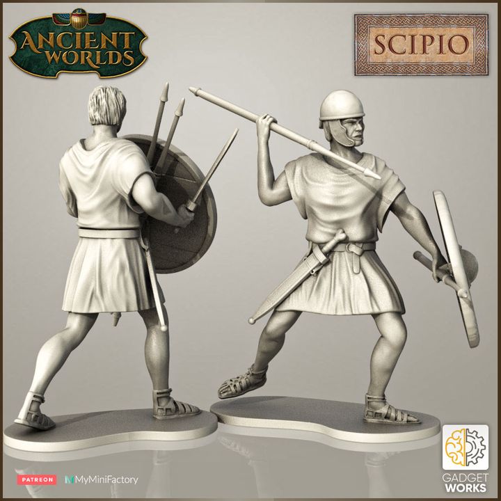 Roman Republican Velites / Skirmishers by Gadgetworks