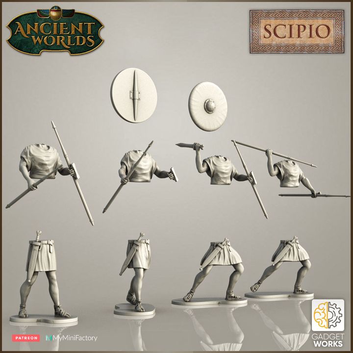 Roman Republican Velites / Skirmishers by Gadgetworks