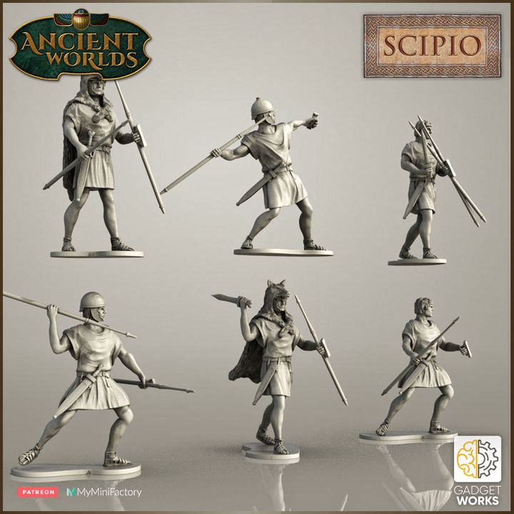 Roman Republican Velites / Skirmishers by Gadgetworks