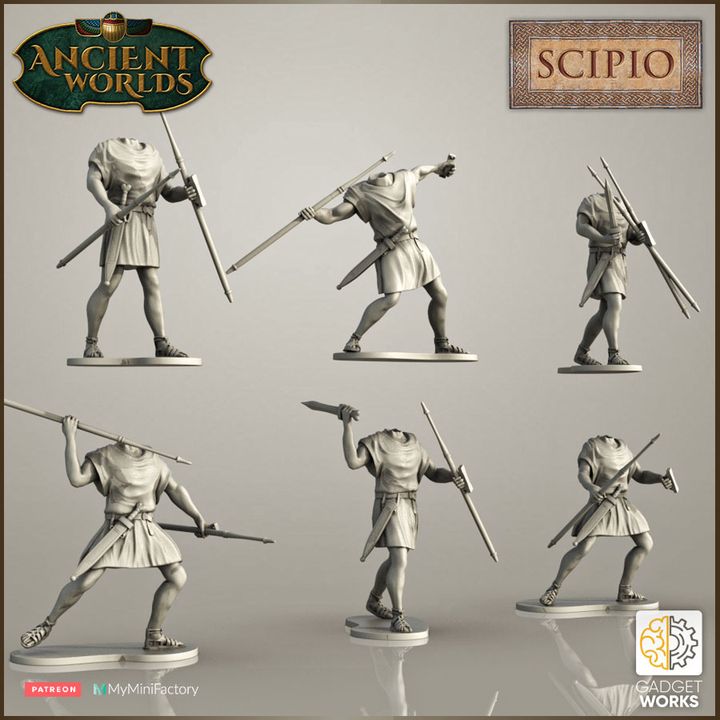 Roman Republican Velites / Skirmishers by Gadgetworks