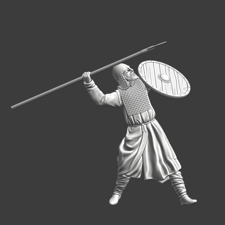 Viking warrior - throwing spear.