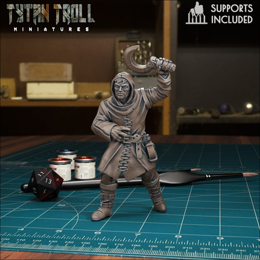 Mob Villager 01 by Tytan Troll Miniatures