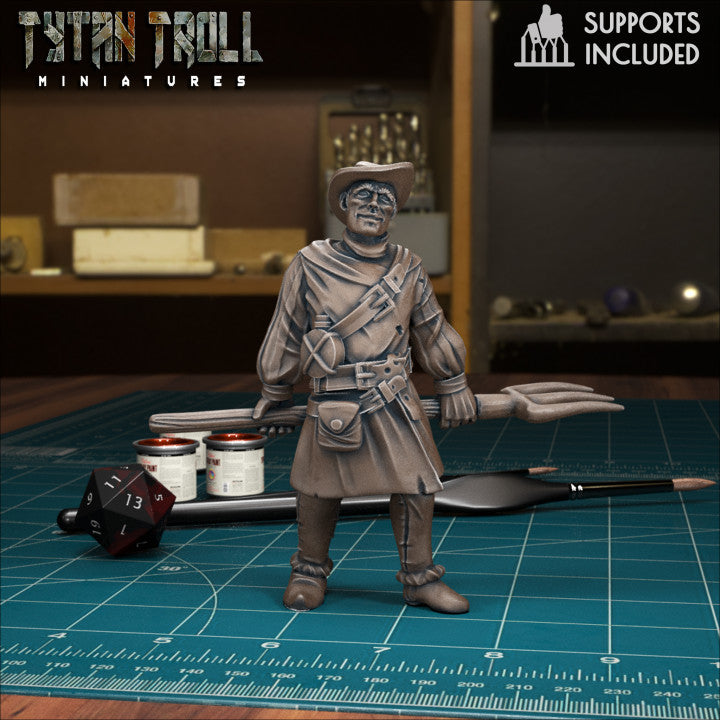 Mob Villager 06 by Tytan Troll Miniatures