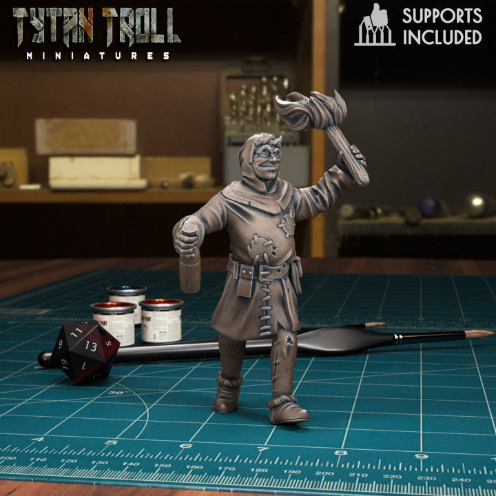 Mob Villager 16 by Tytan Troll Miniatures