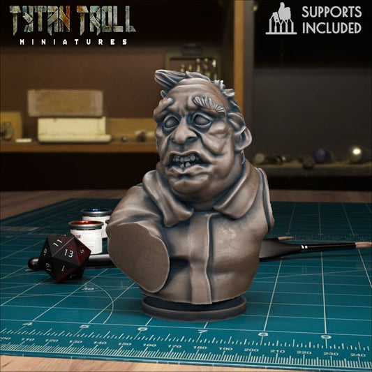 Vilnius Bust by Tytan Troll Miniatures