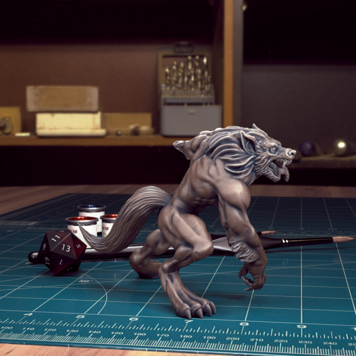 Werewolf 01 by Tytan Troll Miniatures