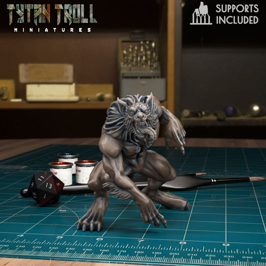 Werewolf 01 by Tytan Troll Miniatures