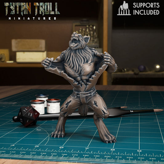 Werewolf 03 by Tytan Troll Miniatures