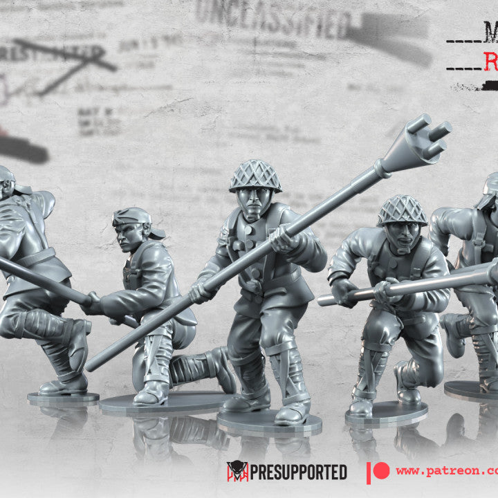 WW2 Japanese Tank Hunters by BattleCat Miniatures