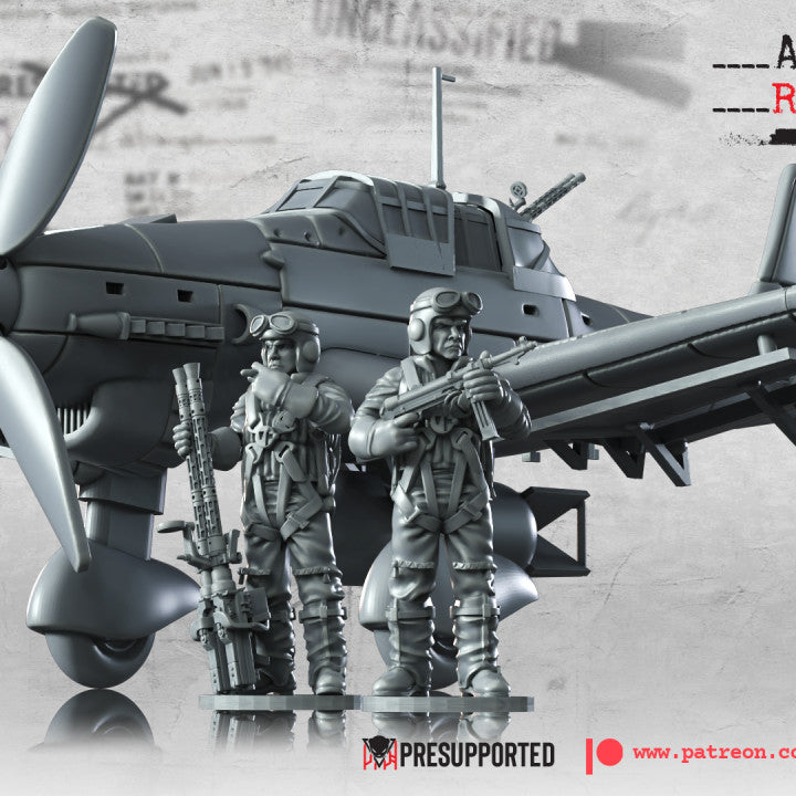 WW2 German Junkers JU 87 by BattleCat Miniatures