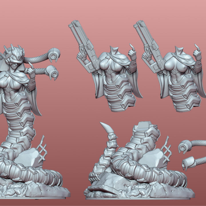 Mecha Medusa Zai by Gaz Minis