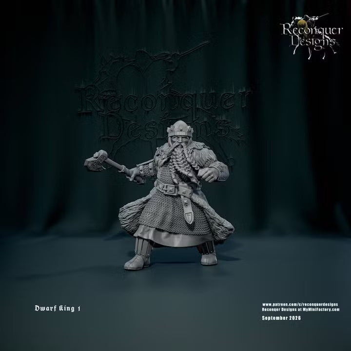 Dwarf King 1 by Reconquer Designs