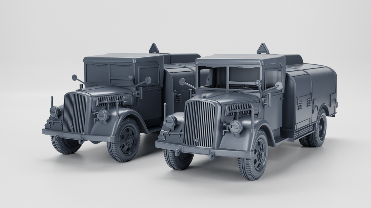 Opel Blitz Tankwagen Truck by Wargame3D