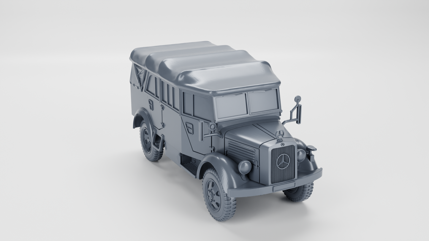 Mercedes L1500A Personnel Carrier by Wargame3D