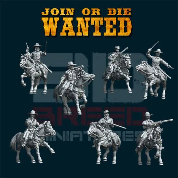 7th Cavalry Pack by 3d Breed Miniatures
