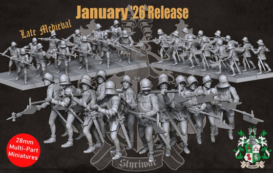 European Mercenaries front-Rankers.