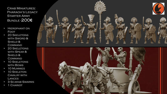 Pharaoh's Legacy Army Bundle by Crab Miniatures