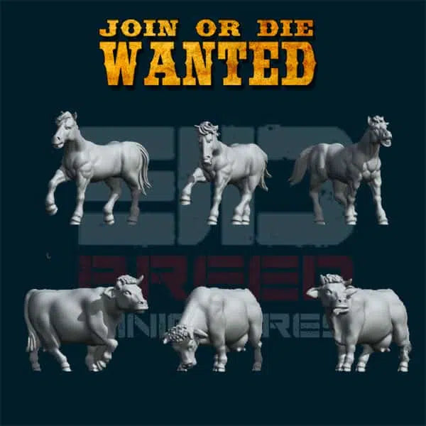 Animals by 3d Breed Miniatures